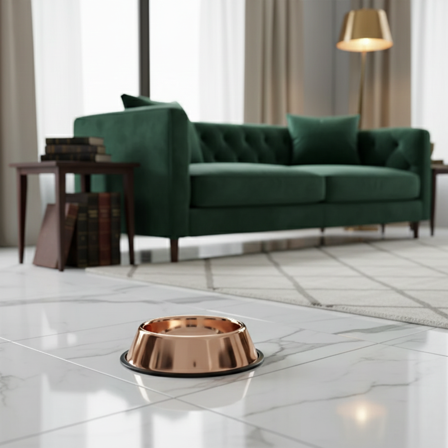 Élan Rosé Luxe Antislip Voerbak